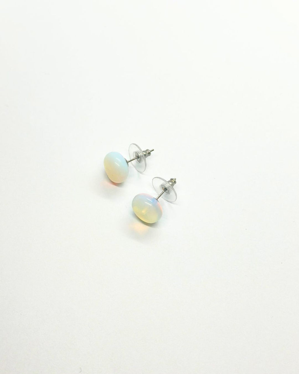 Opal Moon Earring Set