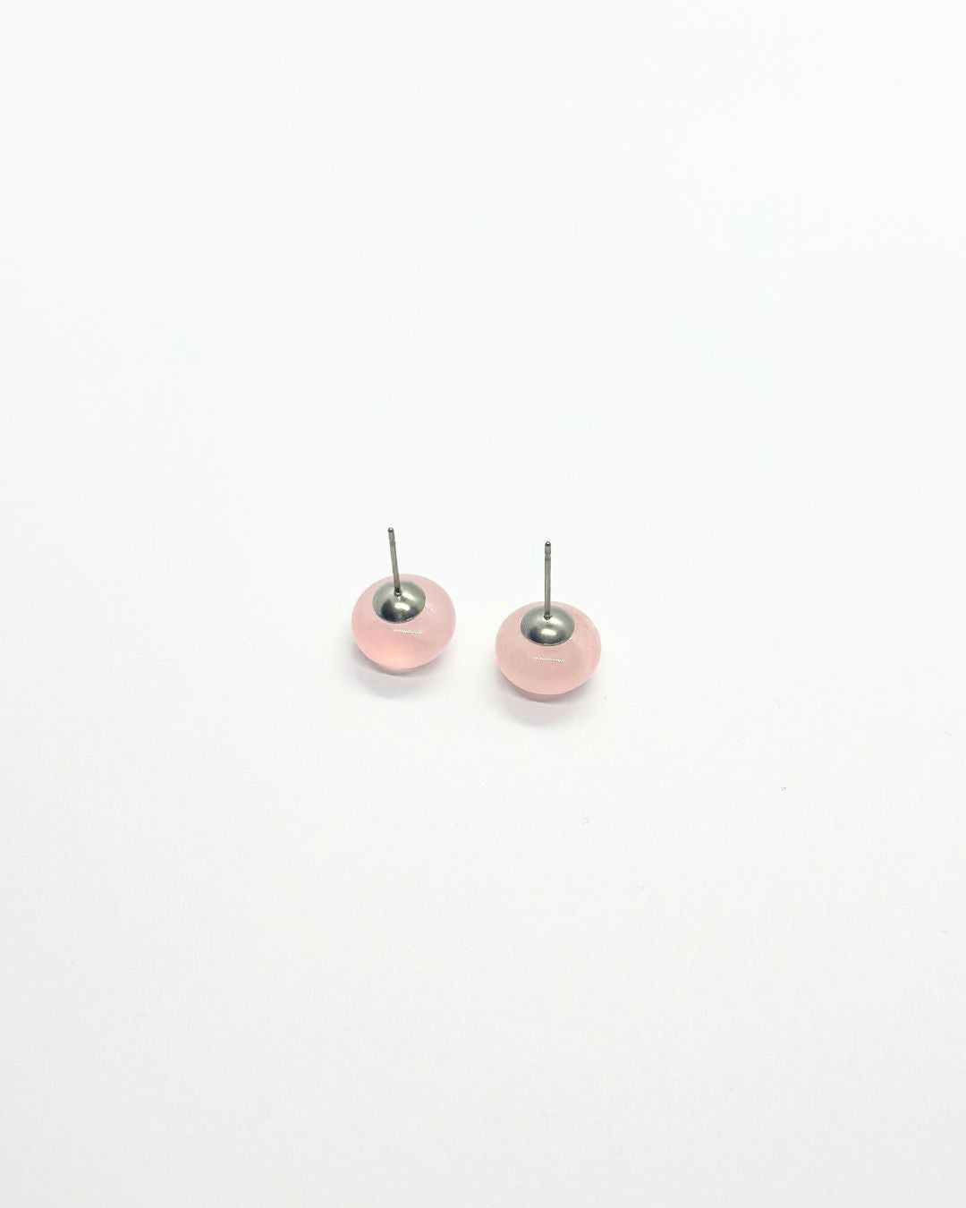 Rose Quartz Earring Set