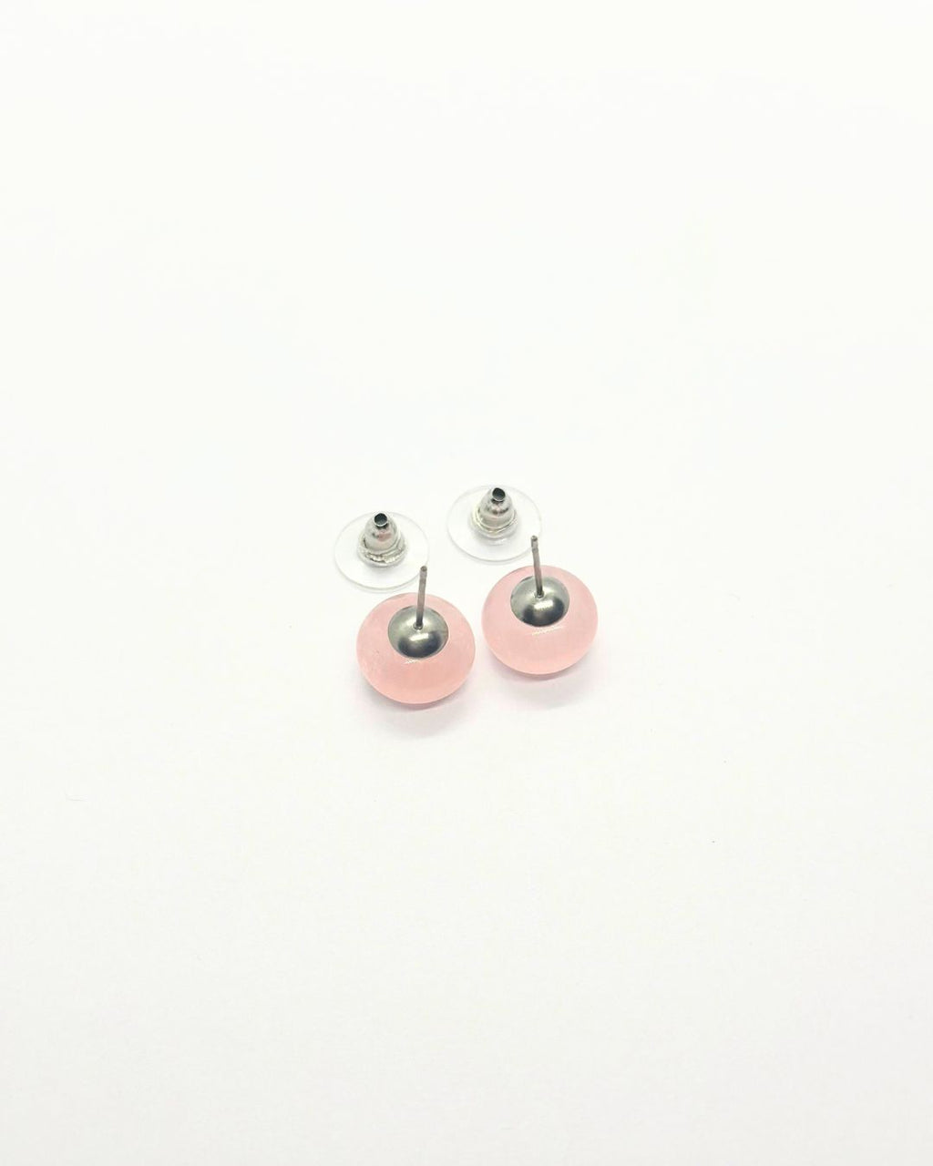 Rose Quartz Earring Set
