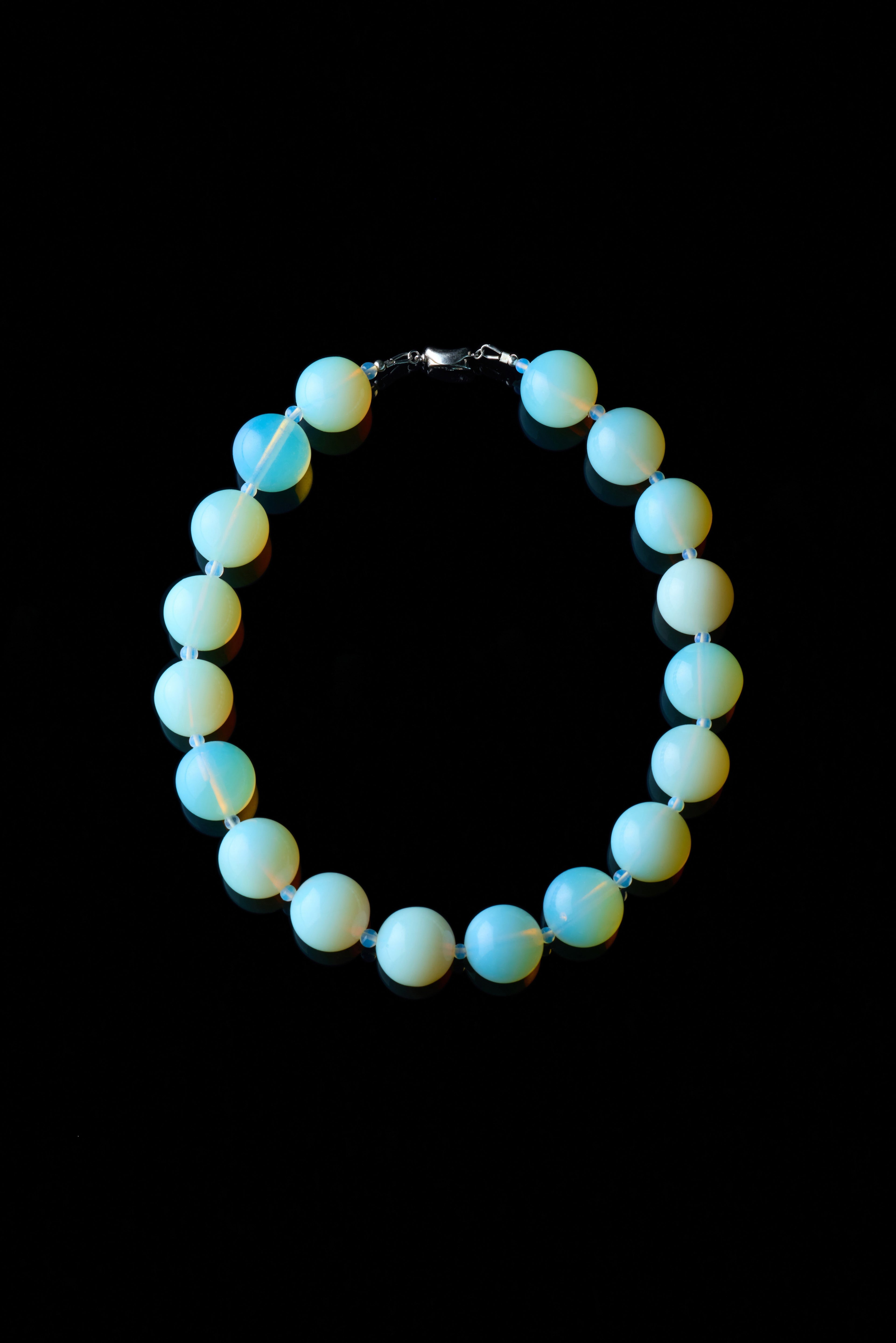 Opal Moon Necklace