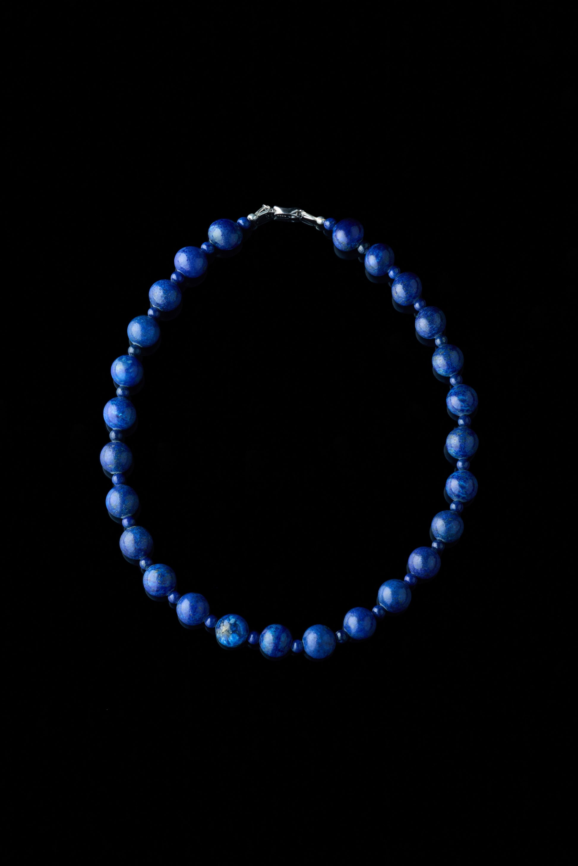 Lapis Lazuli Small Beaded Necklace