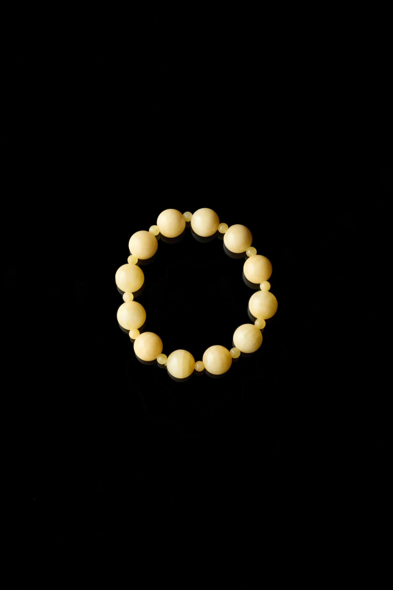 green aventurine small beaded bracelet