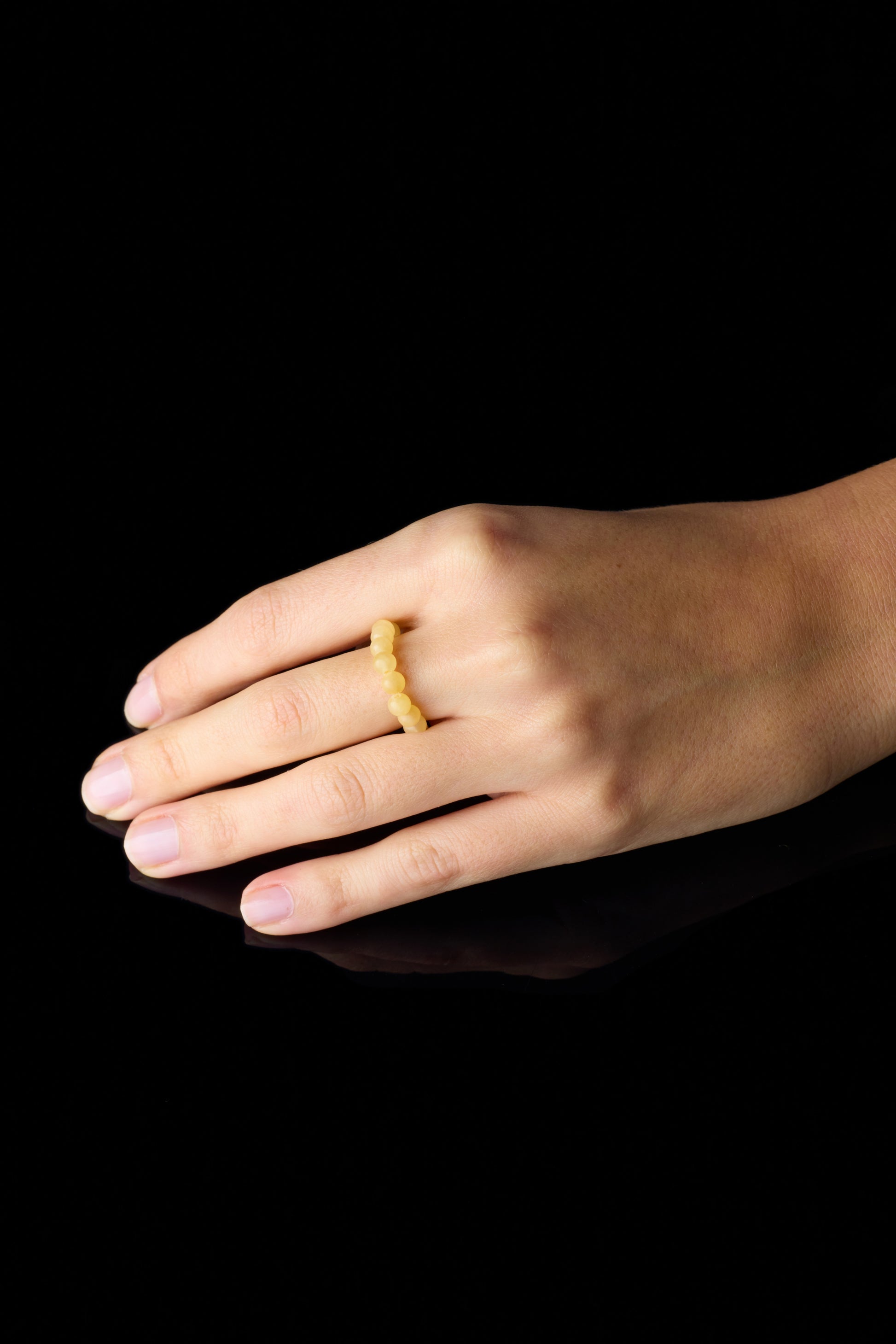 Yellow Calcite Ring