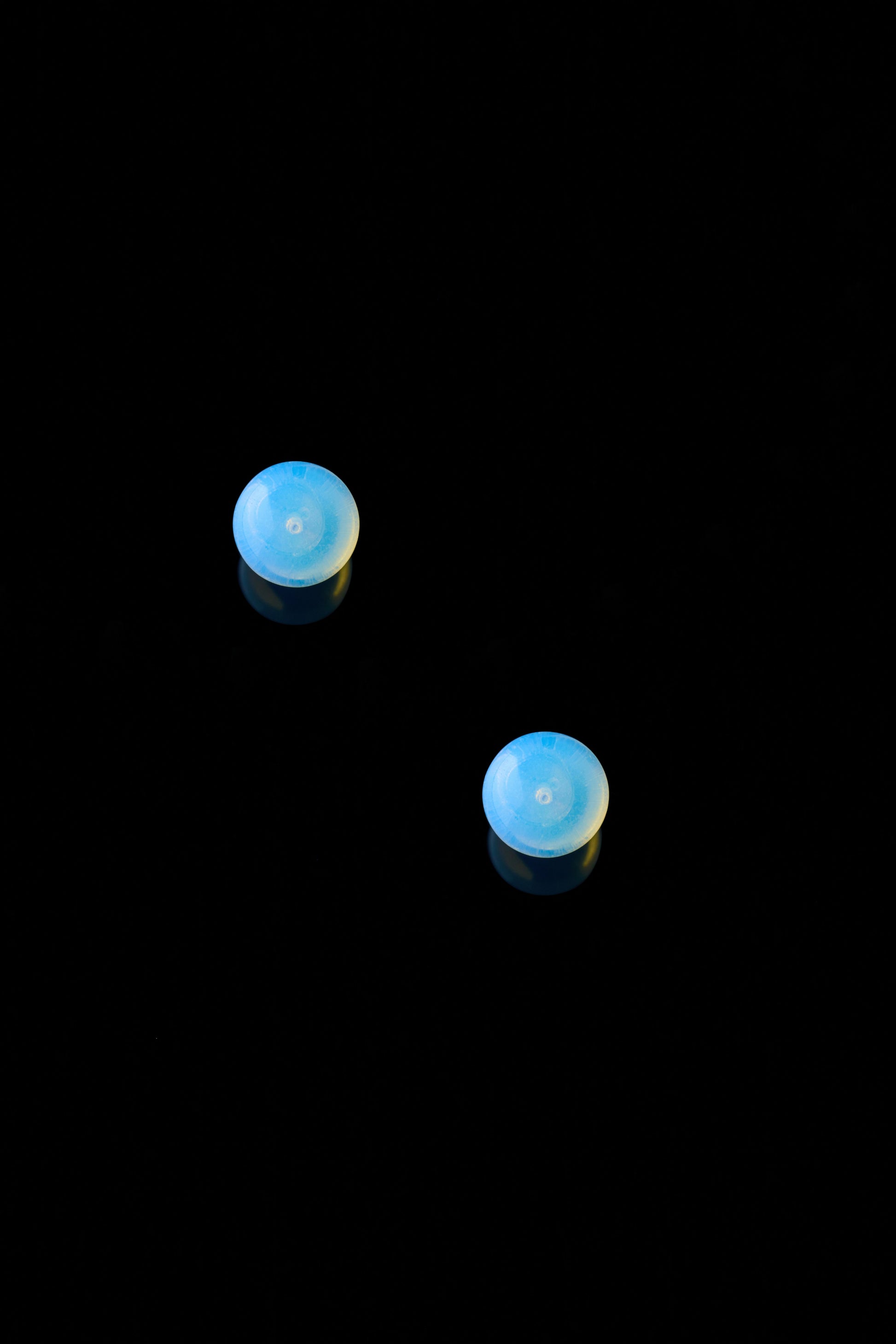 Opal Moon Earring Set