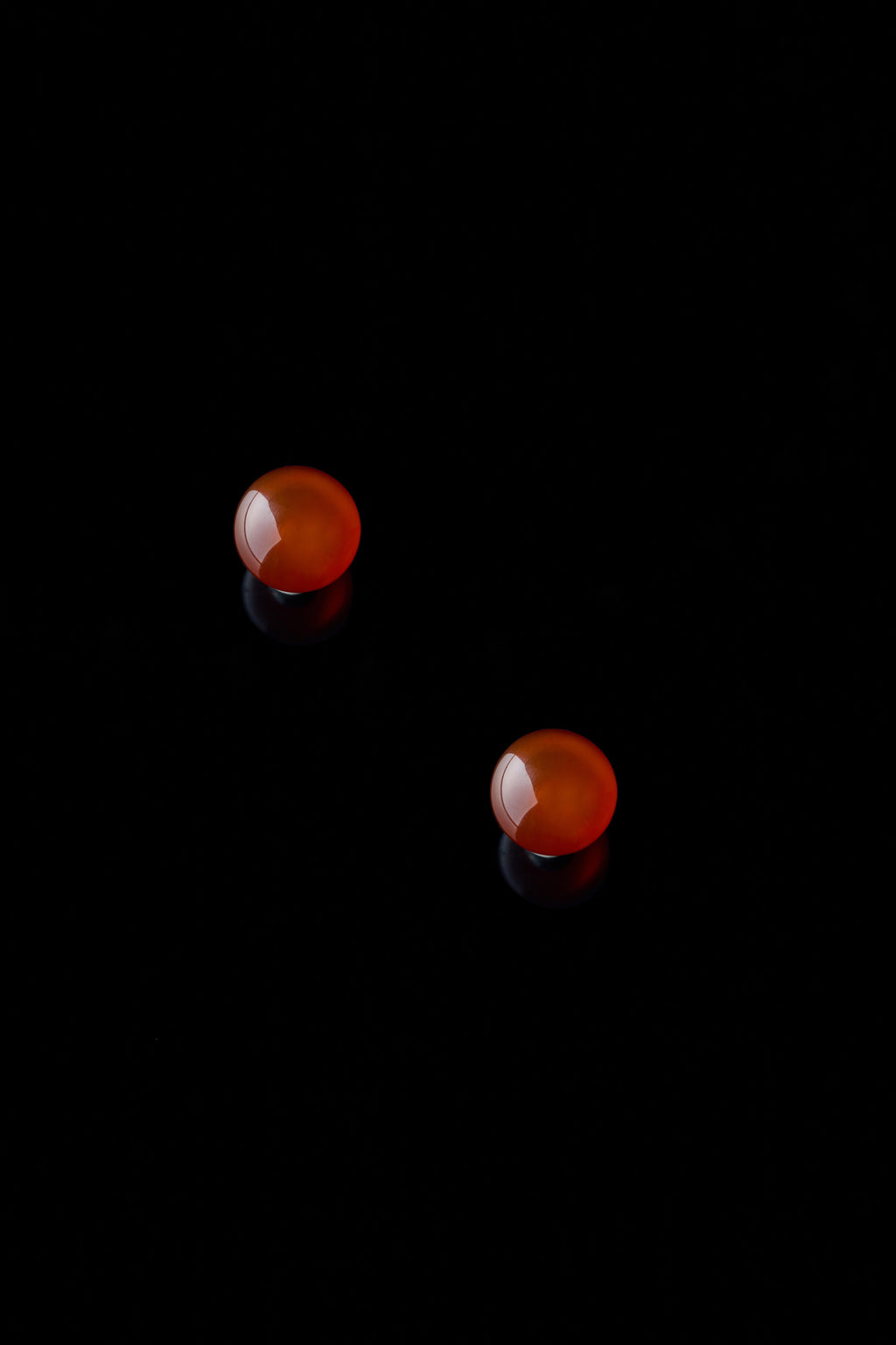 Red Agate Earring Set