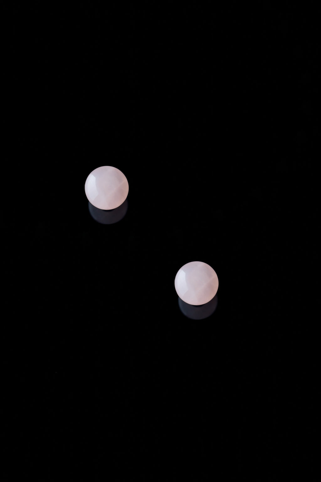 Rose Quartz Earring Set