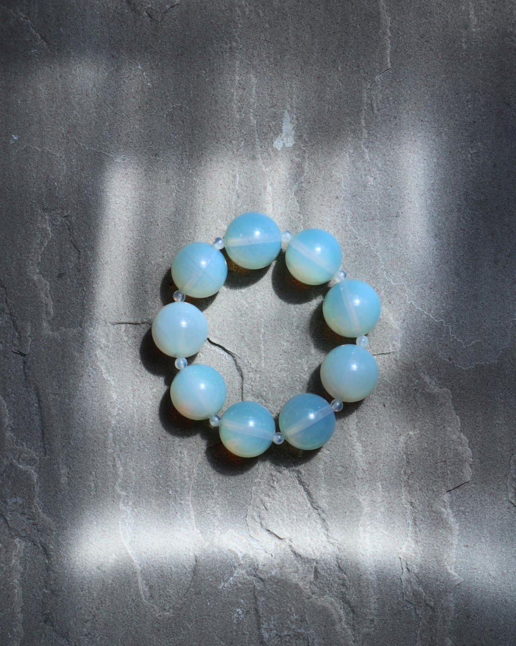 Opal Moon Bracelet