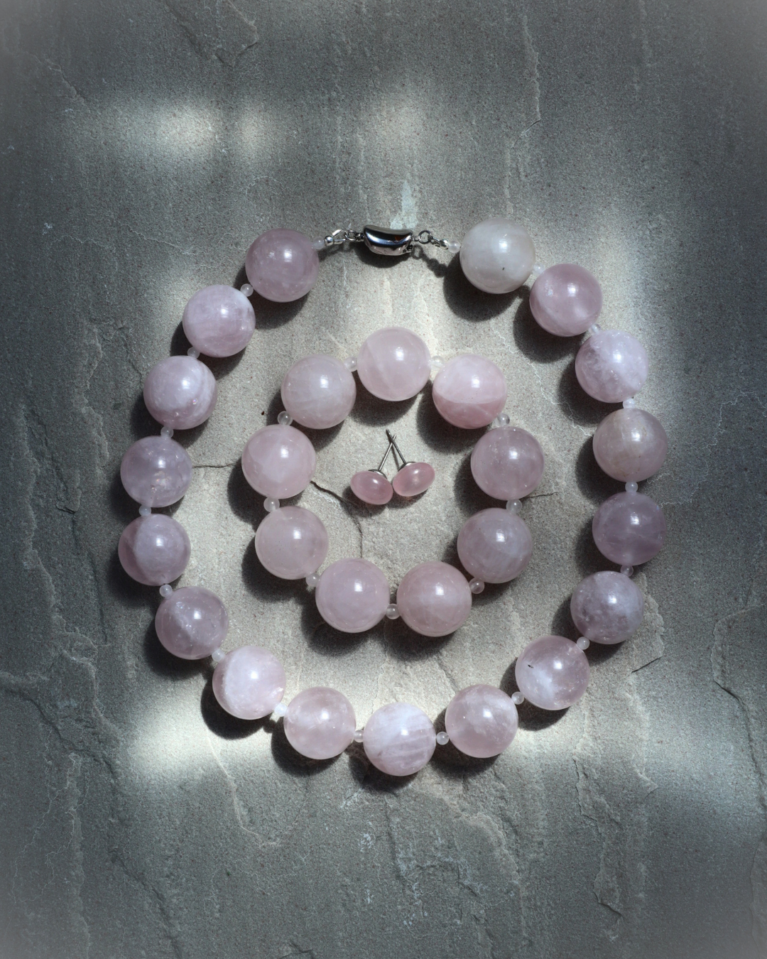 the rose quartz set