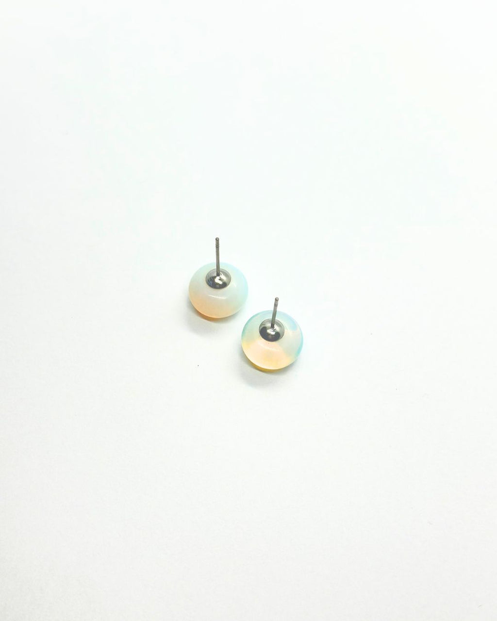 Opal Moon Earring Set