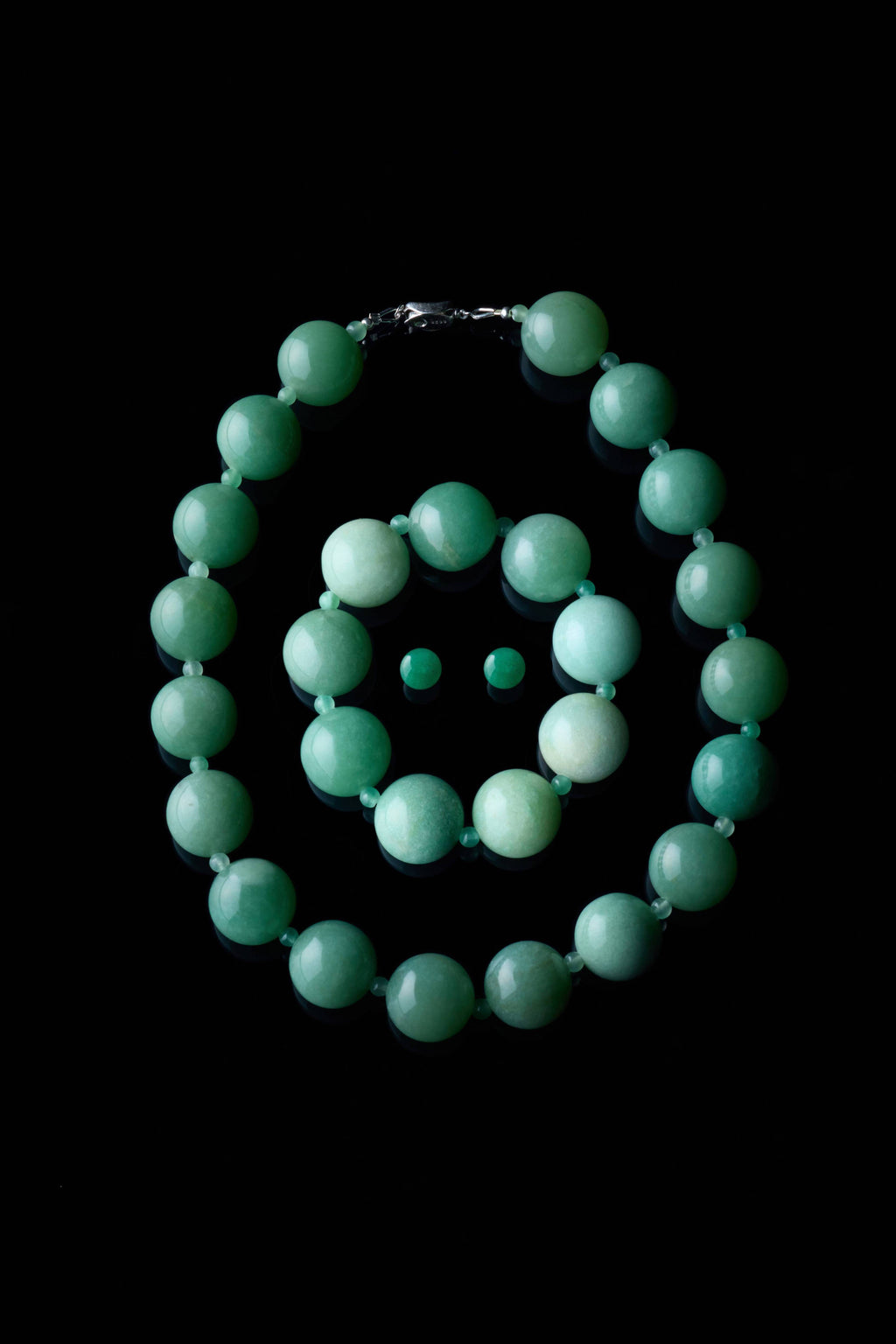 the green aventurine set
